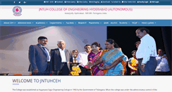 Desktop Screenshot of jntuhceh.org